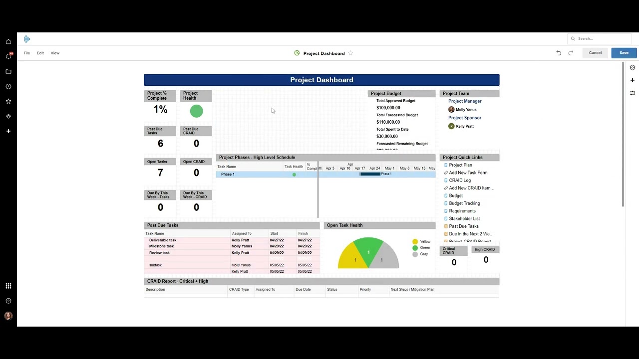 How to Add Editable Text on Dashboards in Smartsheet | NEW Last Comment Column Type | Project Update