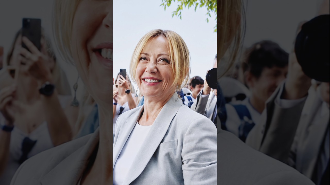 Giorgia Meloni's Most Inspiring Public Appearance #videos shorts #news #italy #europe #politics #new