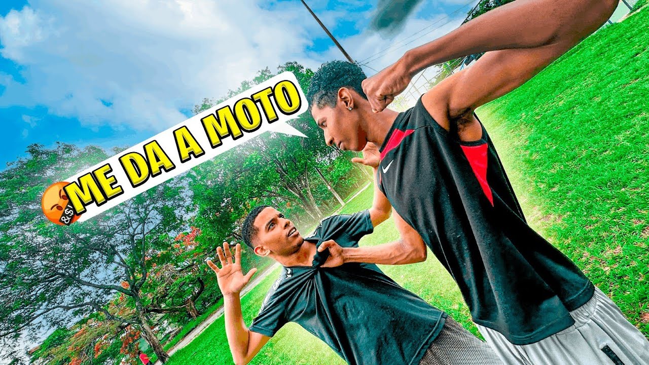 COMPREI UMA MOTO E O ANTIGO DONO QUER PEGAR ELA DE VOLTA! Ele Fugiu com a moto!