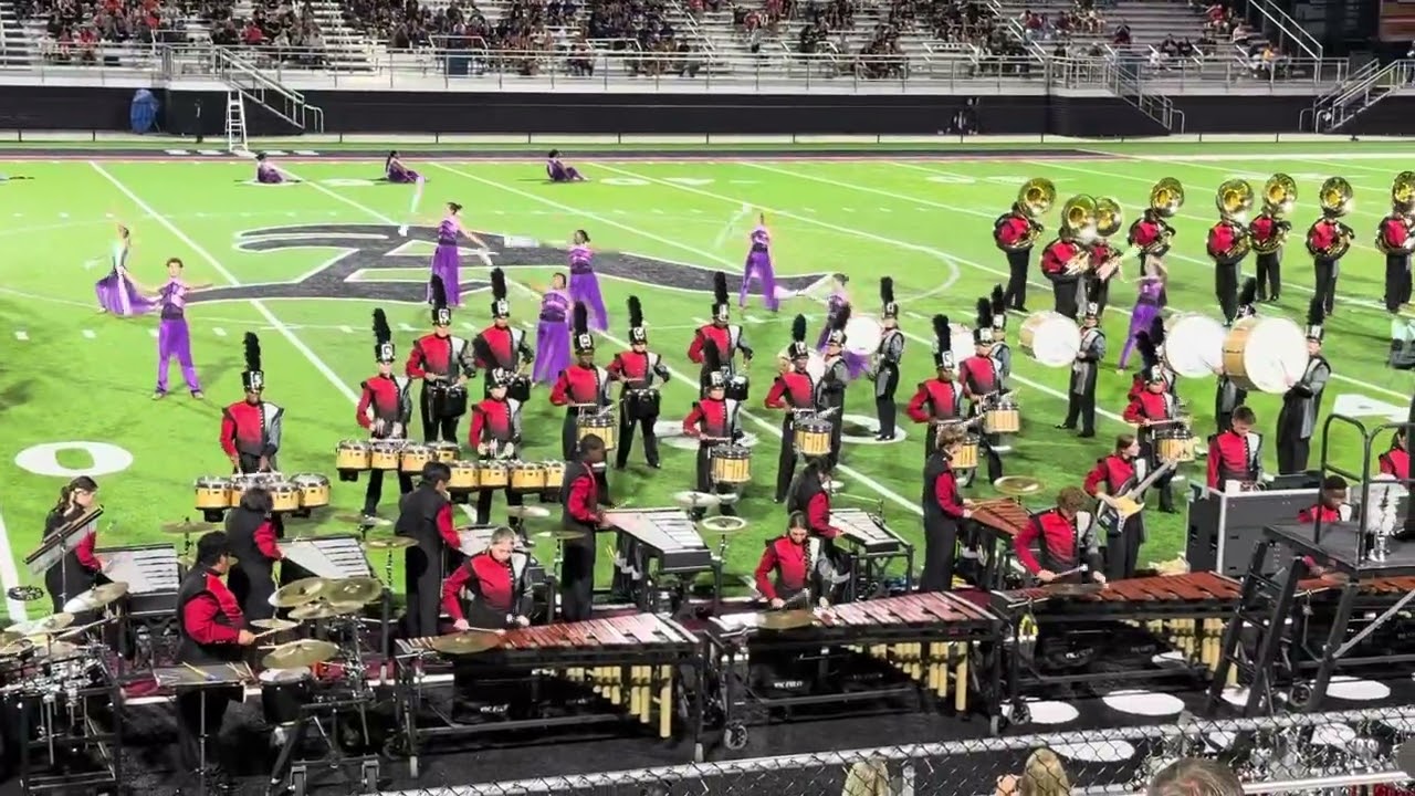 RHS Band at Albertville Marching Contest | Tenor Cam