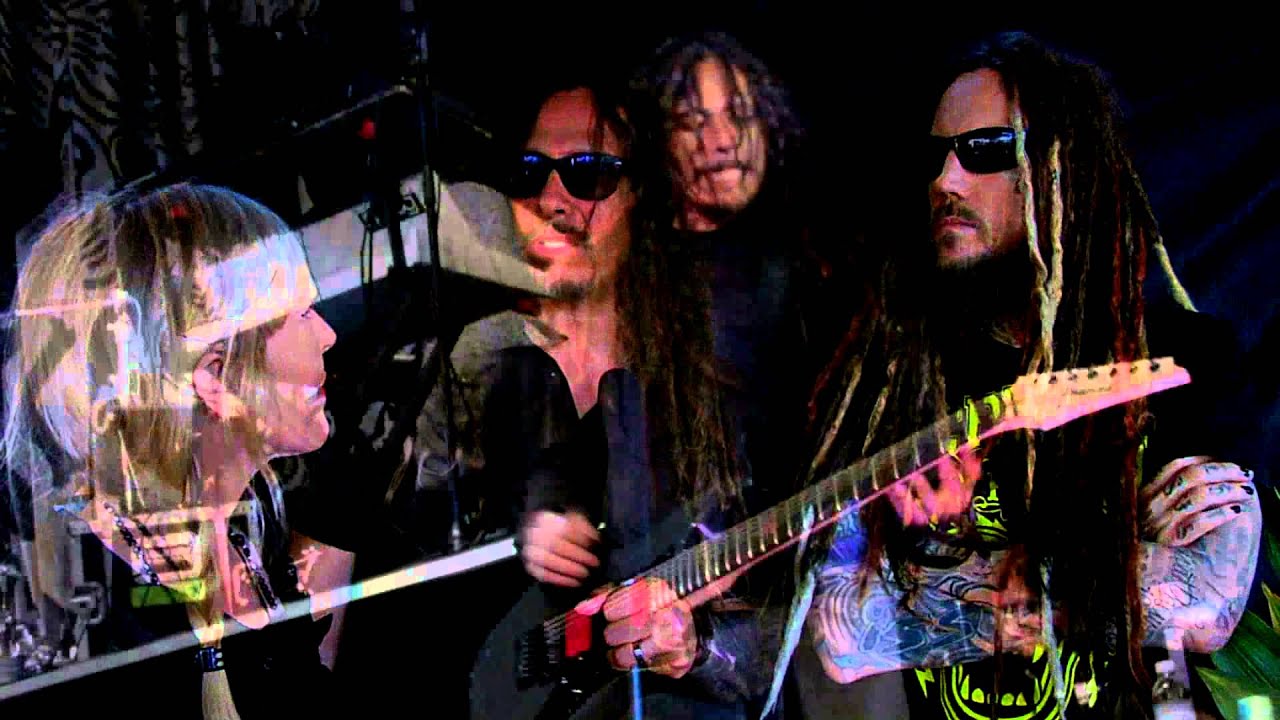 Backstage with Korn