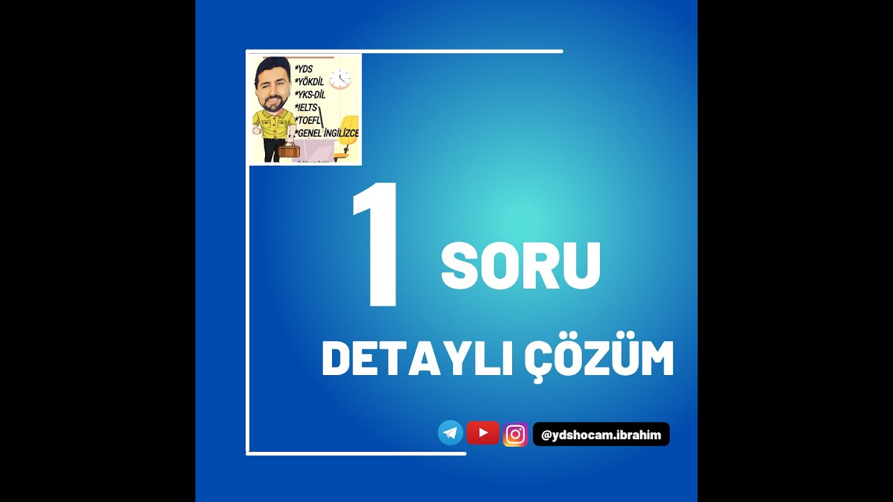 YAKIN ANLAM- ÖSYM SORDU