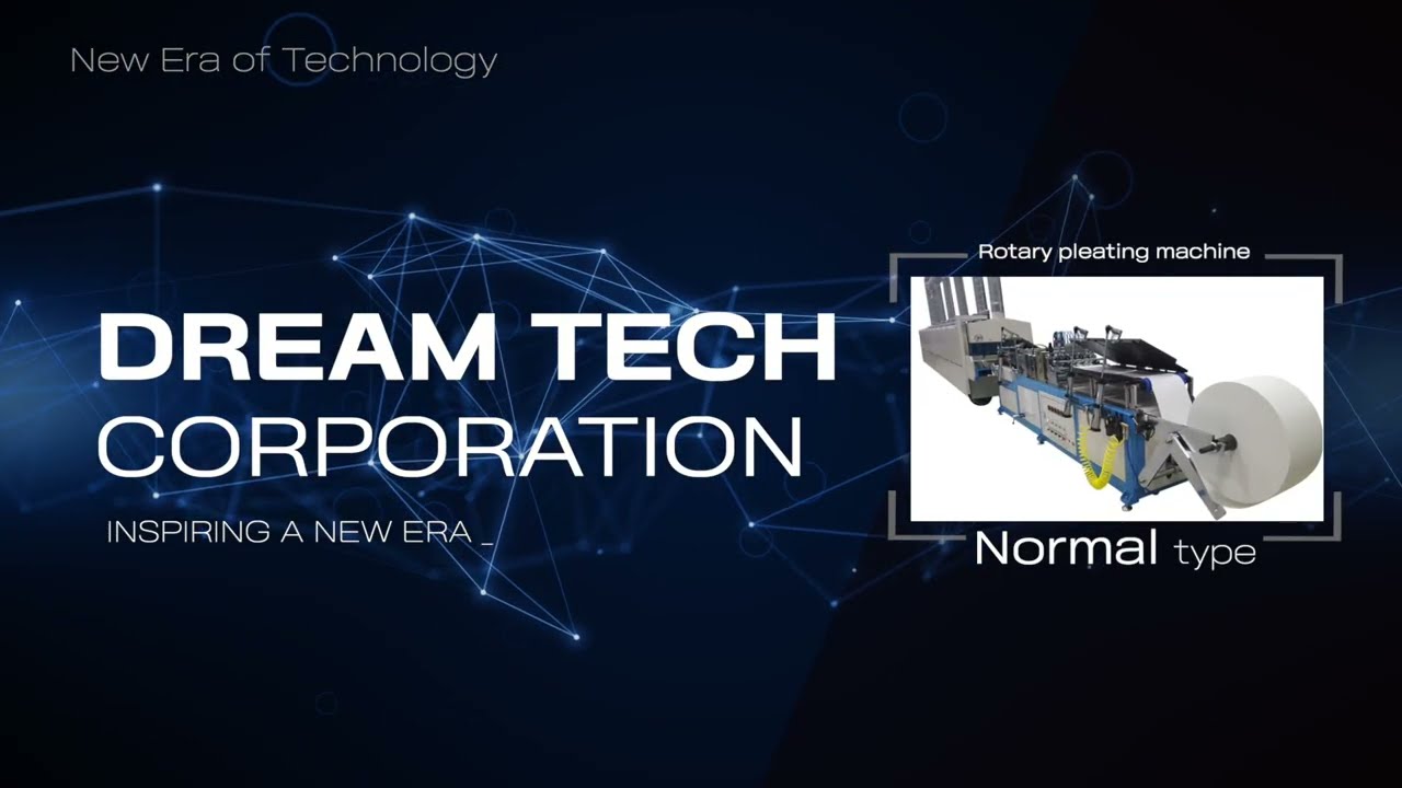 4  Rotary pleating machine normal type