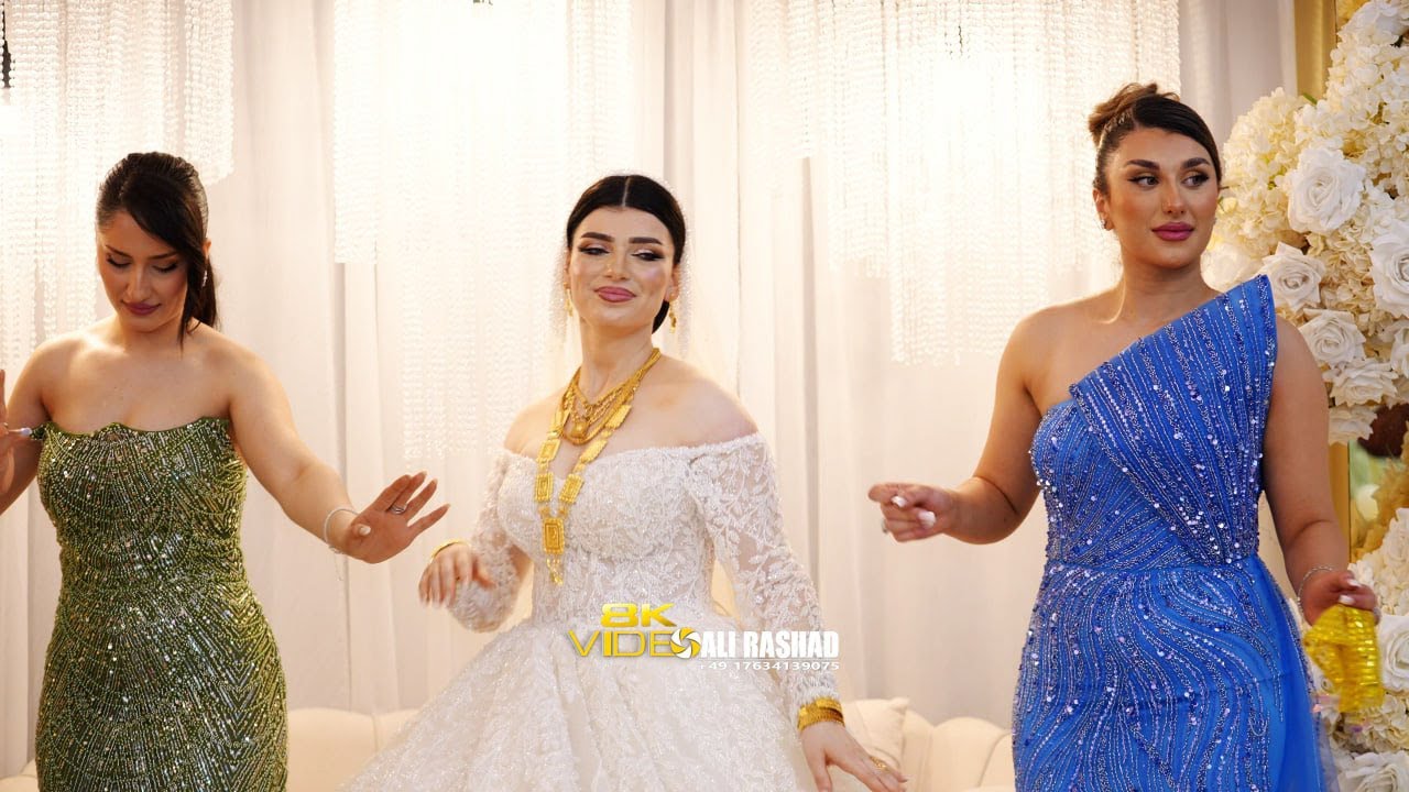 حفل زفاف تيجان&ڤيان - الفنان علي قاضي اعراس اكراد المانيا