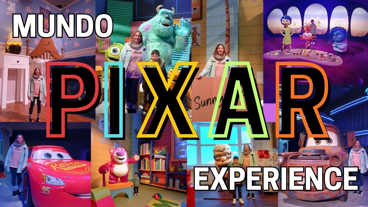 I went to the MUNDO PIXAR EXPERIENCE in London! A must for any Disney fan!