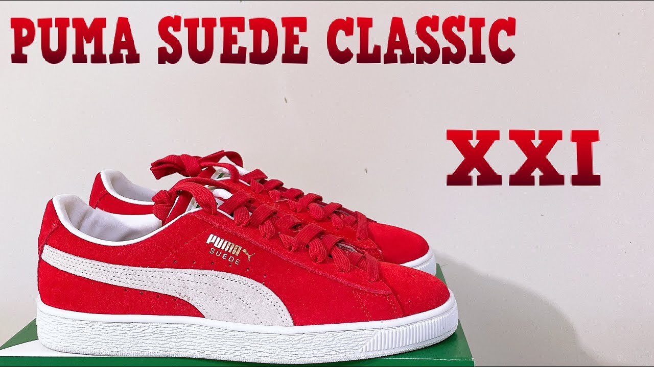 Puma Suede rojos | Puma Suede red