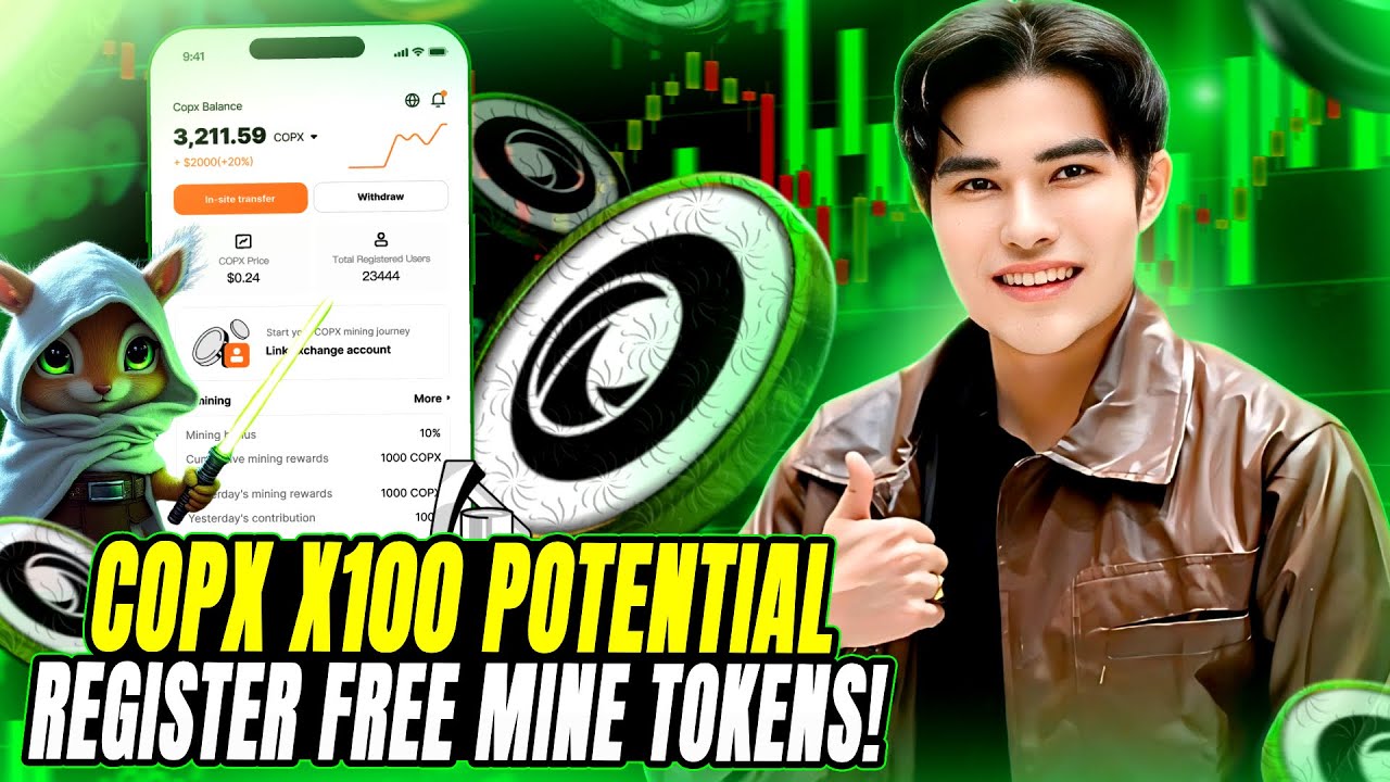 COPX TOKEN X100 POTENTIAL - MINE FOR FREE TOKENS