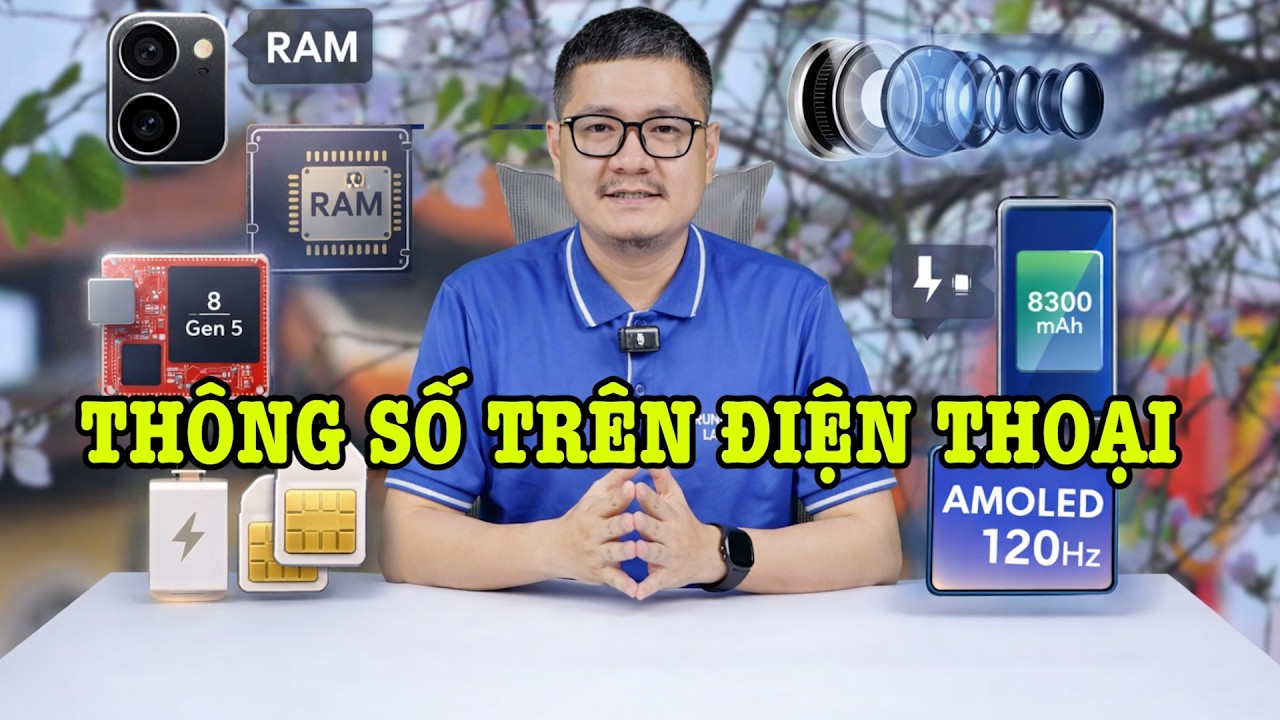 Thông số trên điện thoại, nhiều người chưa chắc đã hiểu hết!