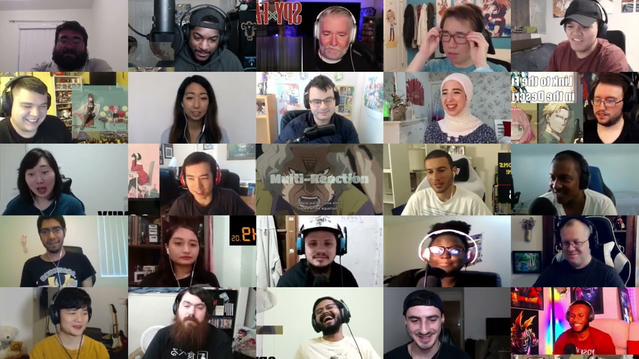 Spy x Family Episode 12 Reaction Mashup - Multi Reaction