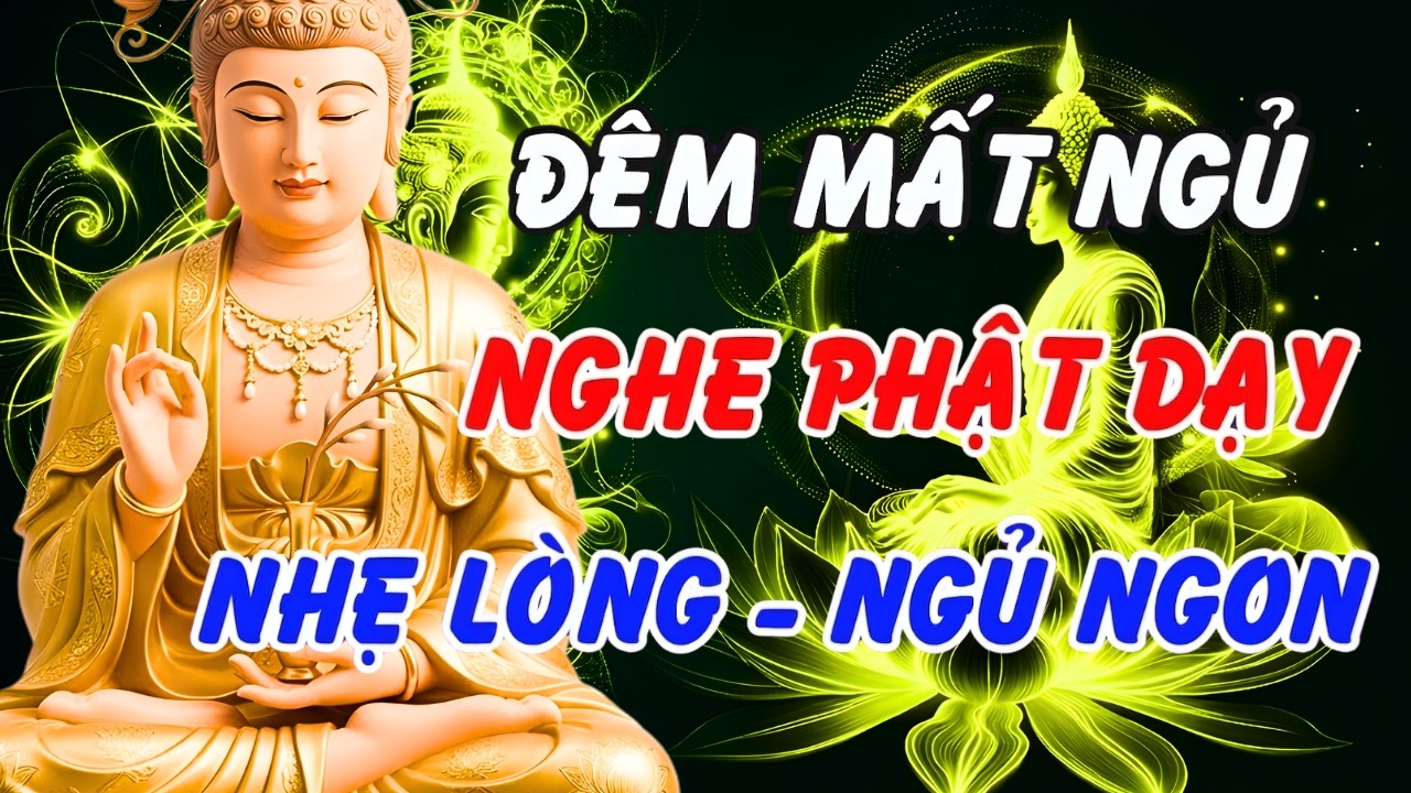 Đêm Mất Ngủ Đừng Suy Nghĩ Nhiều - Nghe Lời Phật Dạy Để Tâm An Ngủ Ngon Đến Sáng