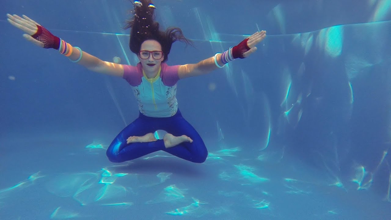 Strangest Things Underwater 80's Tribute! #GoPro #underwatergirl #meta