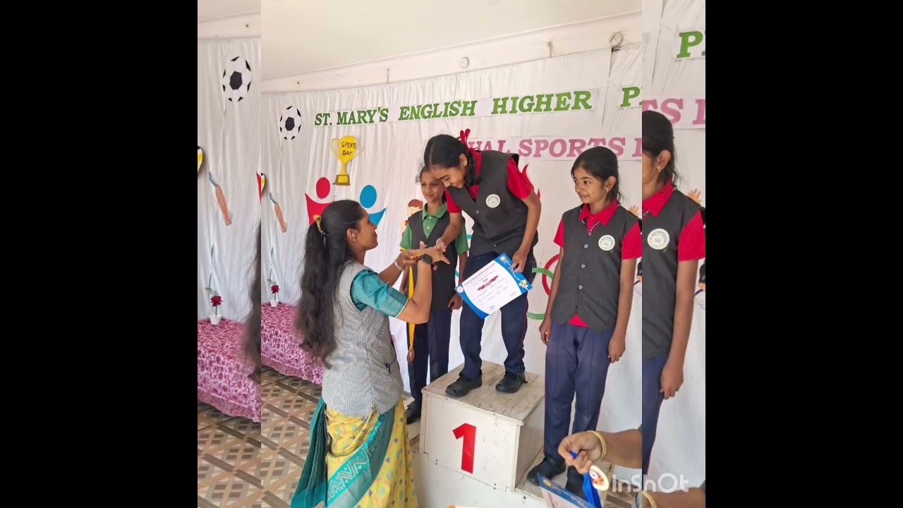 Annual sports day Awardees 