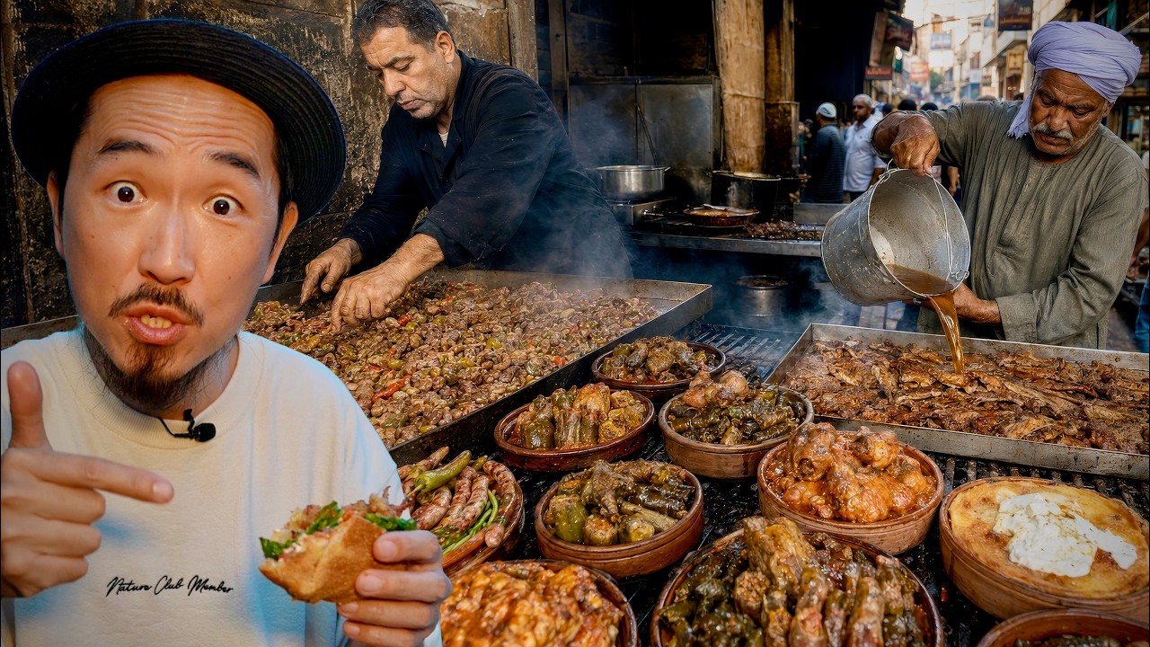 Exploring Egypt&rsquo;s Diverse Street Food in Cairo And Ultimate Food Factory!!