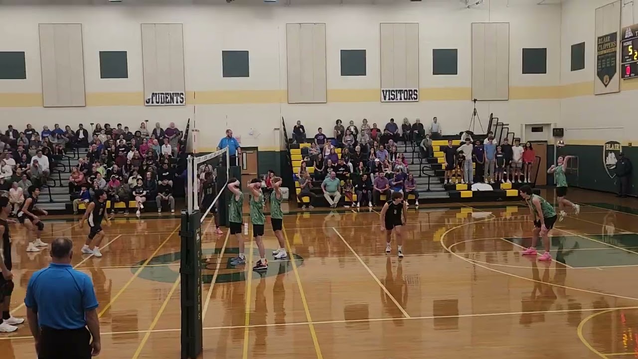 Class 5 Boys Volleyball State Semifinals : Granby HS vs. James River-Midlothian  HS