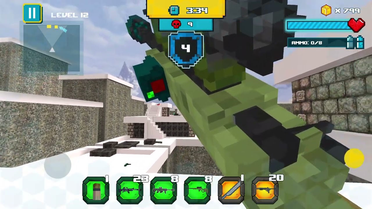 American Block Sniper Survival 12 level