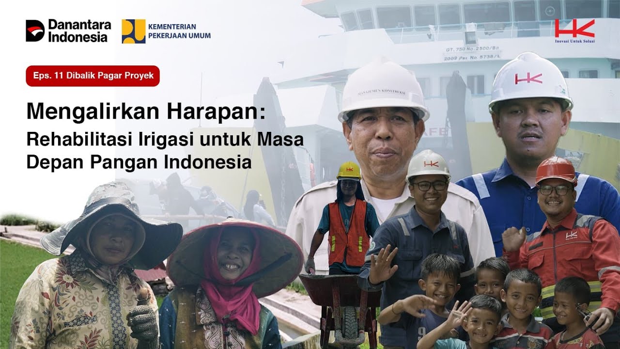 Mengalirkan Harapan: Rehabilitasi Irigasi untuk Masa Depan Pangan Indonesia