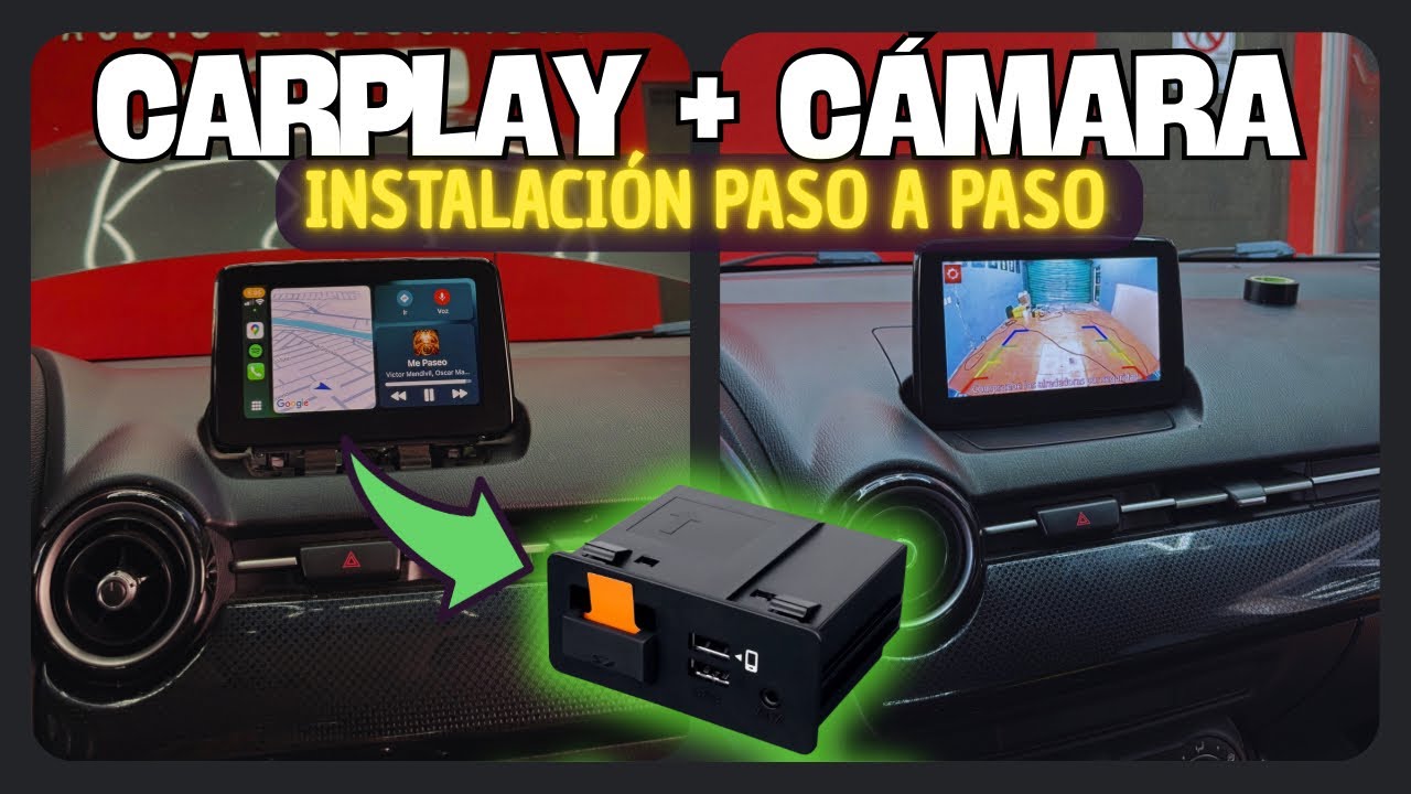 CarPlay y Cámara de Reversa en tu Mazda 🚗 | Instalación del Módulo Paso a Paso