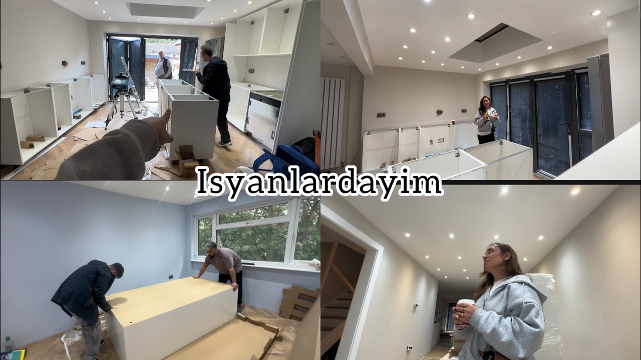 Bu artik isyan etmeme ramak kalan bir vlog, bitmeyen insaat, kablumbaga misali ev yapiyoruz🤲🏽