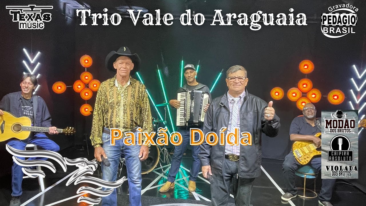 Paixão Doída - TRIO VALE DO ARAGUAIA (Gravação em estúdio)