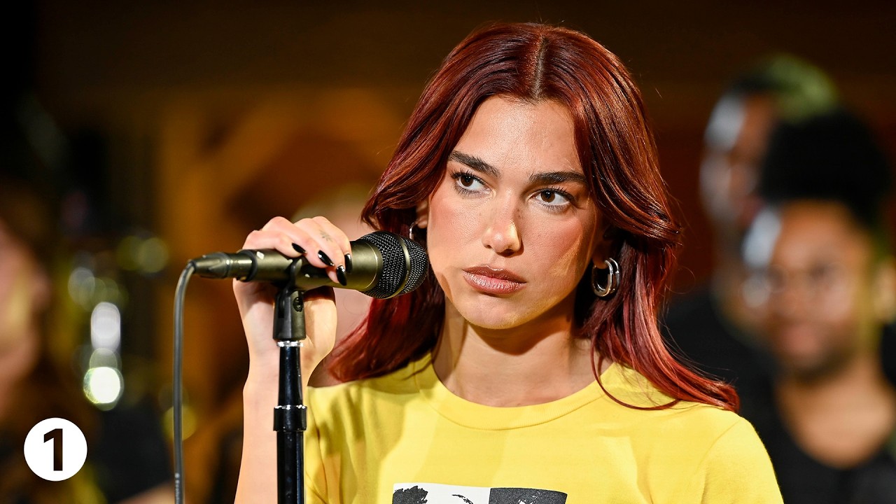 Dua Lipa - Training Season in the Radio 1 Live Lounge