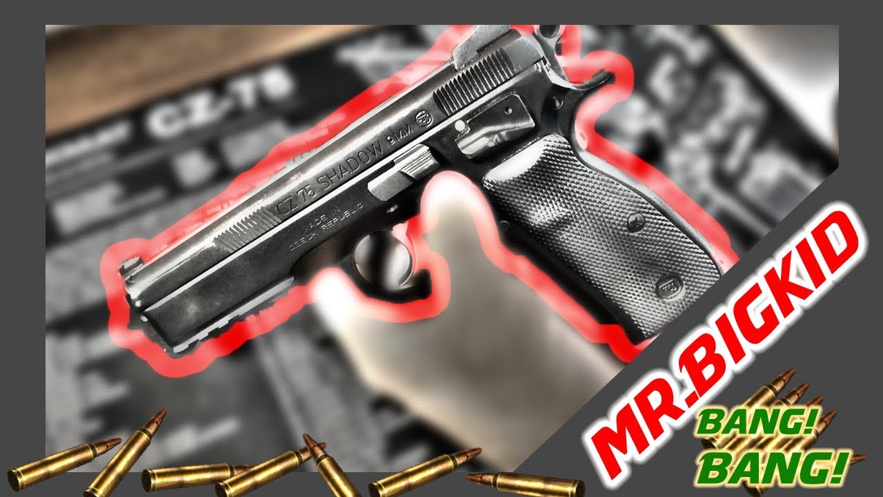 Как разобрать и почистить CZ 75 SP 01 Shadow