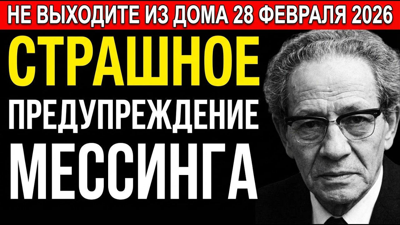 Мессинг предупреждал о 28 февраля 2026 - что он знал?