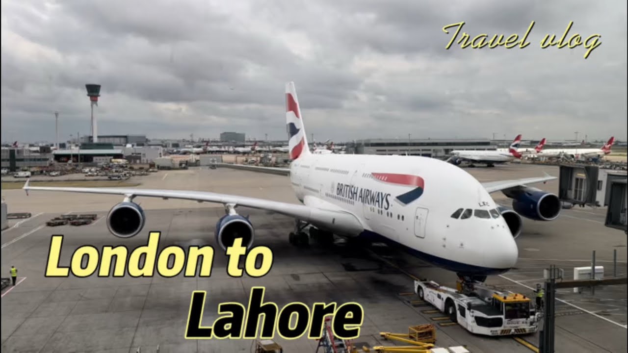 London to Lahore | London to Lahore via Qatar | London to Lahore travel vlog