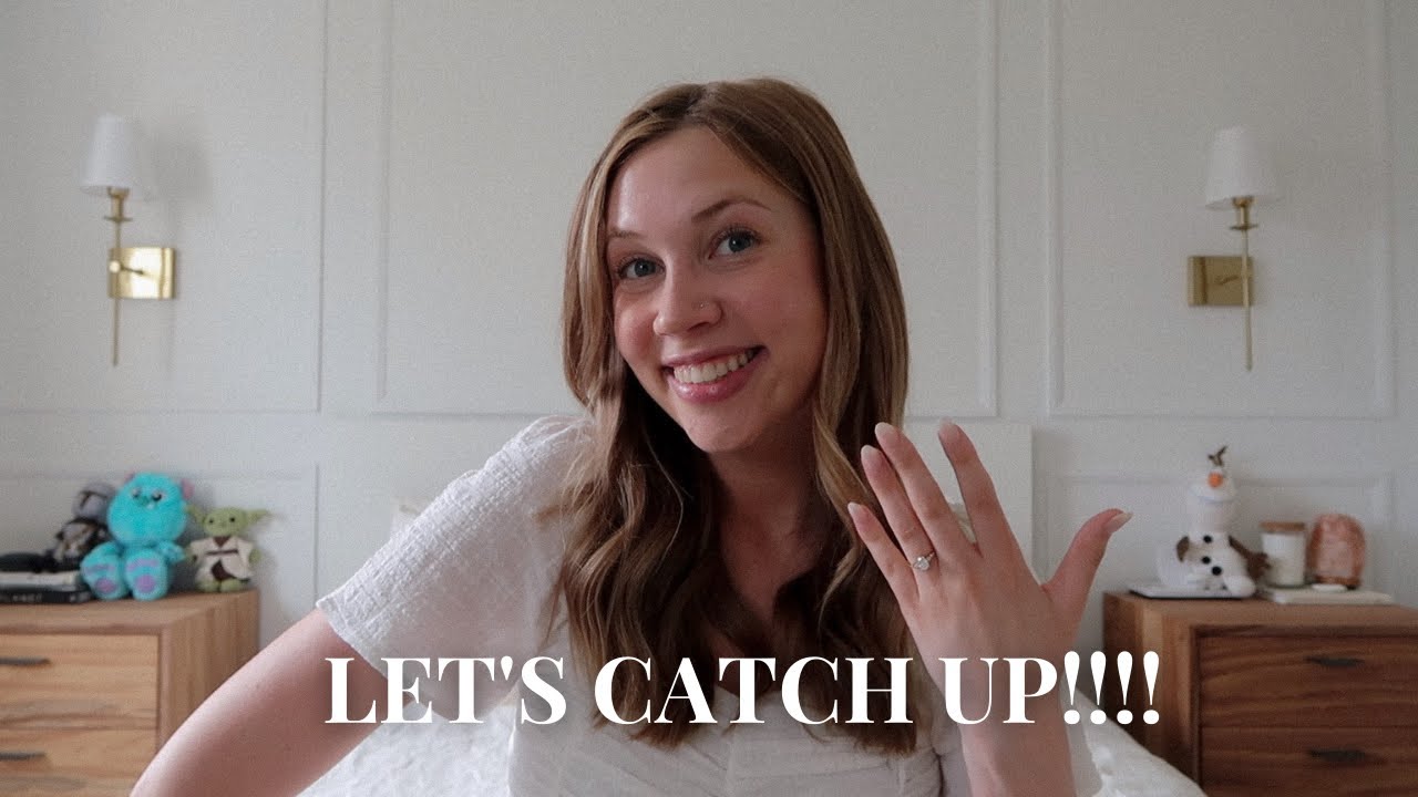 LET'S CATCH UP 💍 eloping, wedding budget, proposal storytime & so much more!