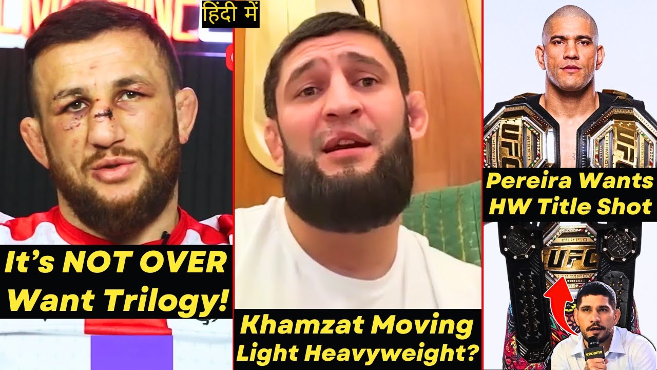 Khamzat Moving To LHW? UFC CONFIRMS Yan vs Merab Trilogy? Alex Pereira Wants Heavyweight Title!