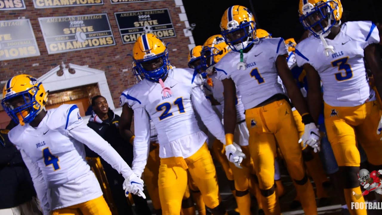 3peat stays alive - Miami Northwestern Bulls vs American Heritage Patriots