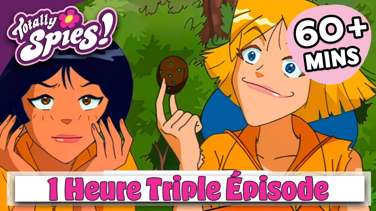 Expérience Interdite | Totally Spies ! Français 🇫🇷 Saison 1 Épisodes 10-12 | 1 Heure Triple Épisode