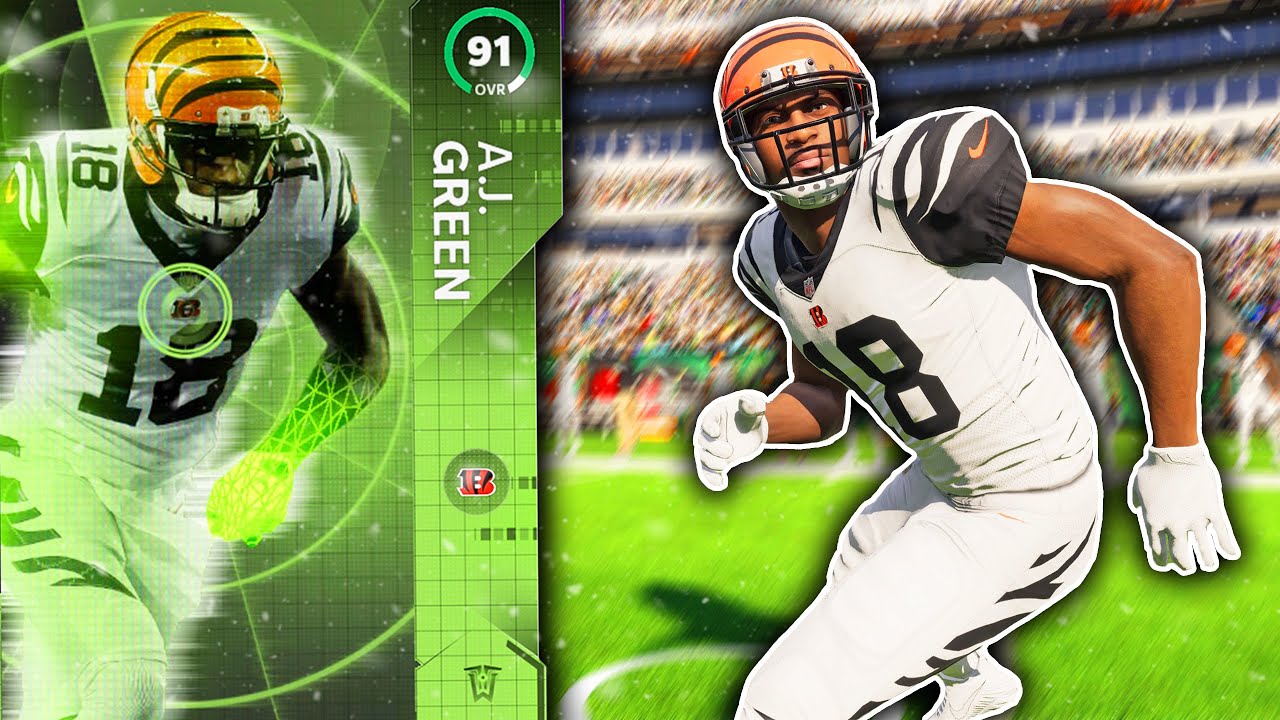 LTD AJ GREEN CAN DO IT ALL *DEMON* - Madden 21 Ultimate Team 