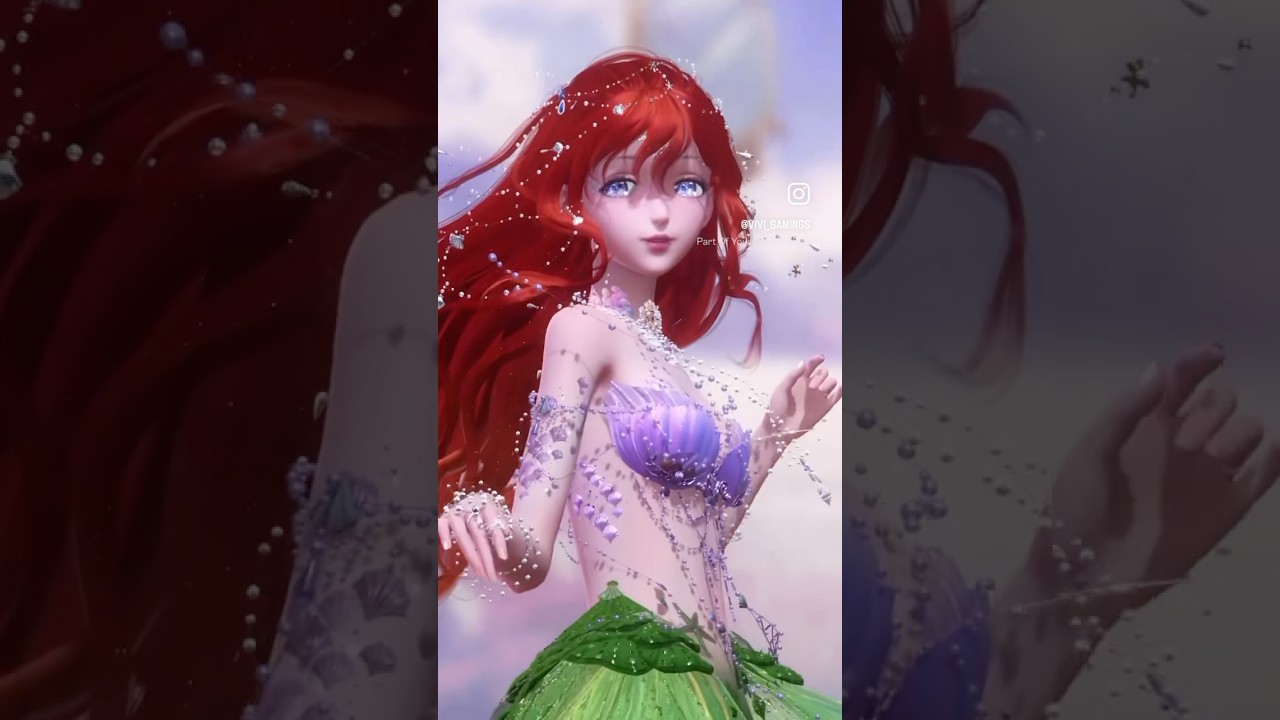 I made Ariel in Shining Nikki