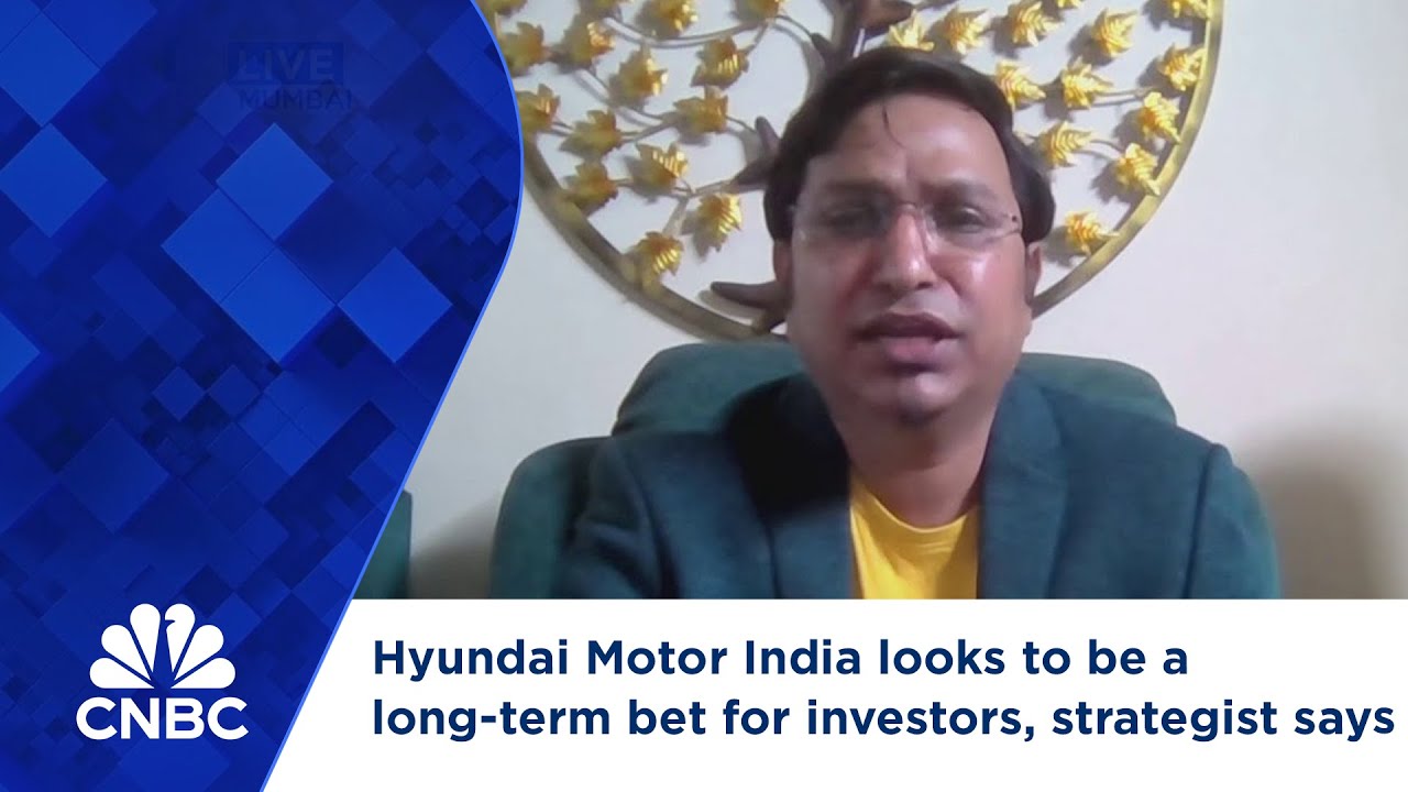 Hyundai Motor India looks to be a long-term bet for investors, strategist says