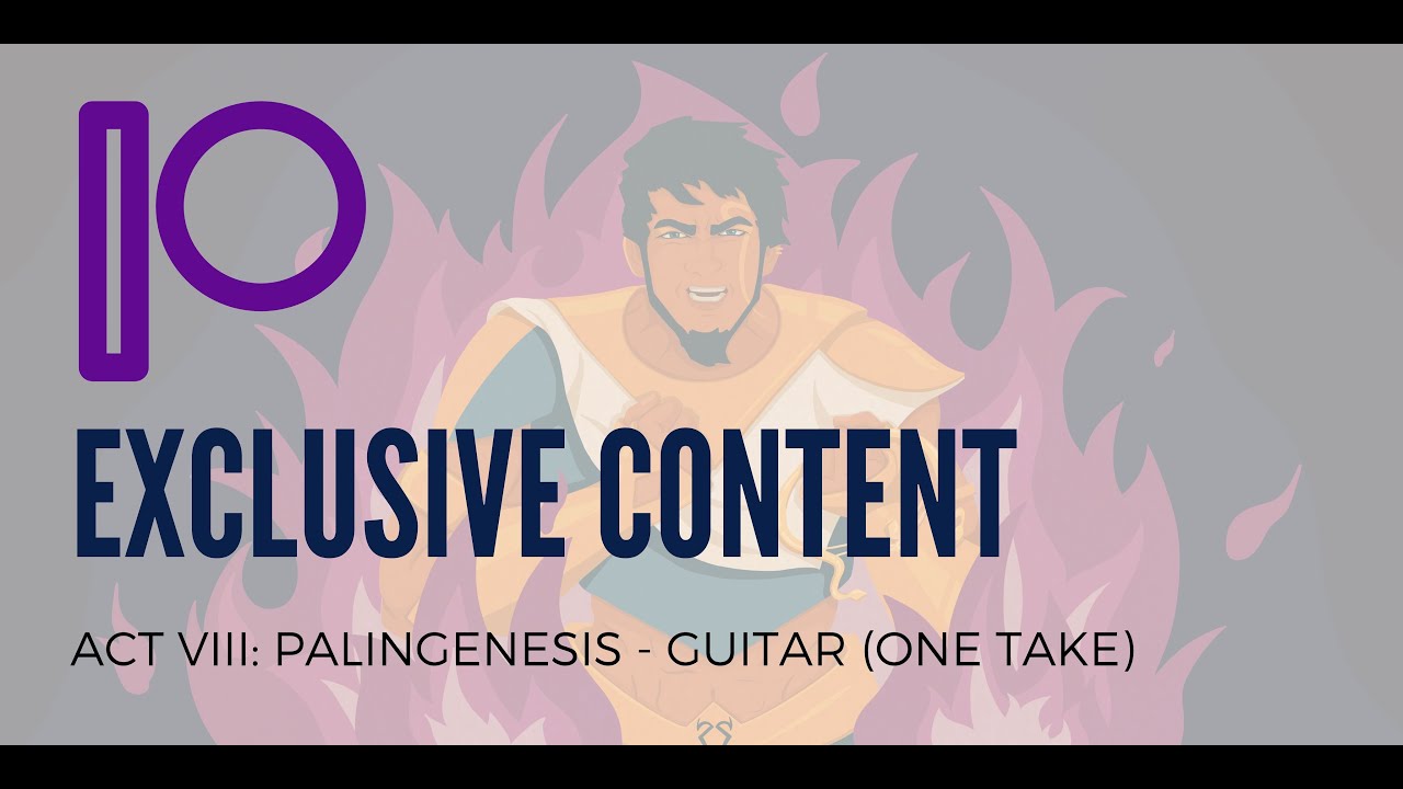 Act VIII: Palingenesis - Guitar (One Take)