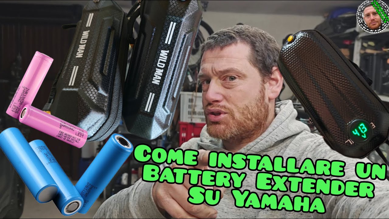 Come montare un battery Extender su E-Bike con motore Yamaha made by Unfocused Tutorials🔋​🚵