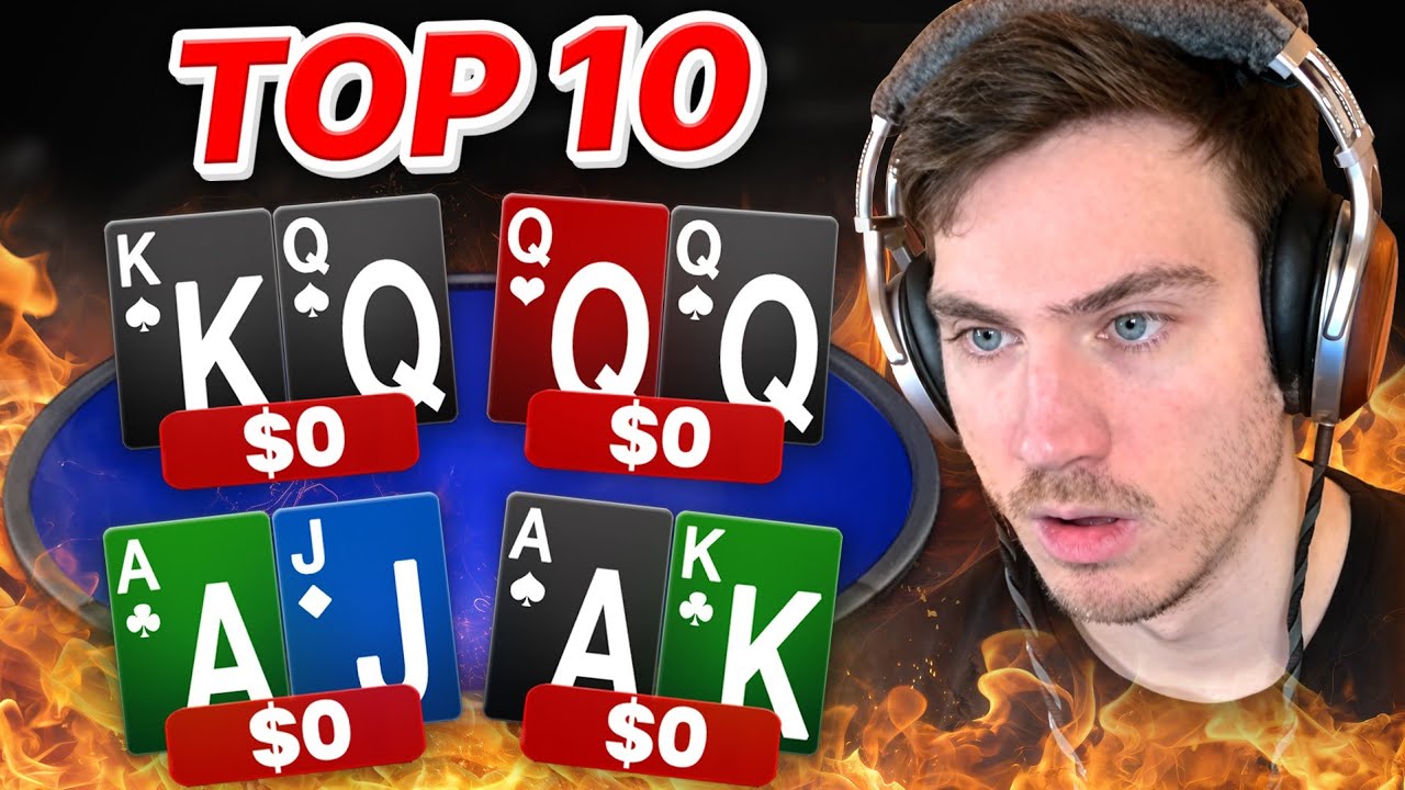 CRASHING OUT Battling a MEGA WHALE?! | Top 10 Hands Ep. 225