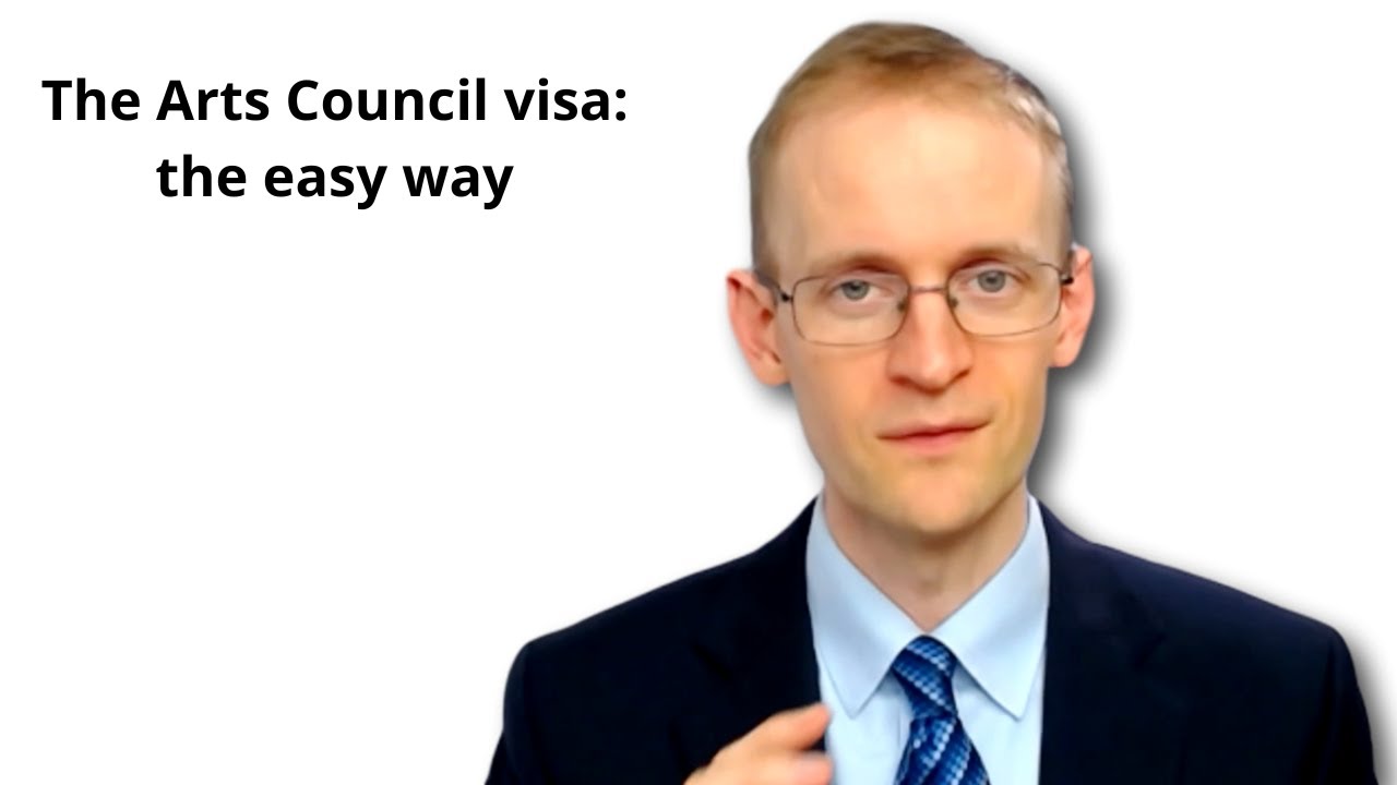 The Arts Council visa   the easy way