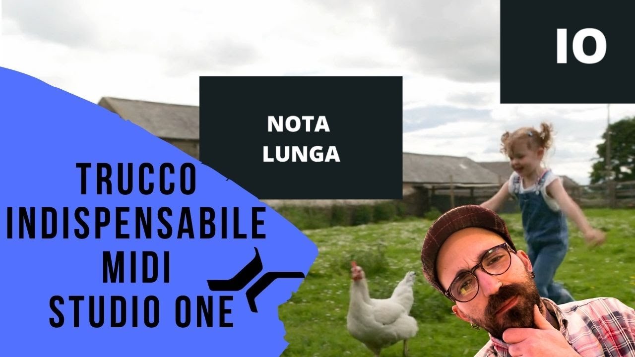 TUTORIAL STUDIO ONE: INSEGUI NOTE LUNGHE