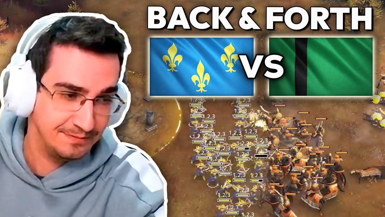 CRAZIEST French vs Delhi Game You'll See in AOE4...
