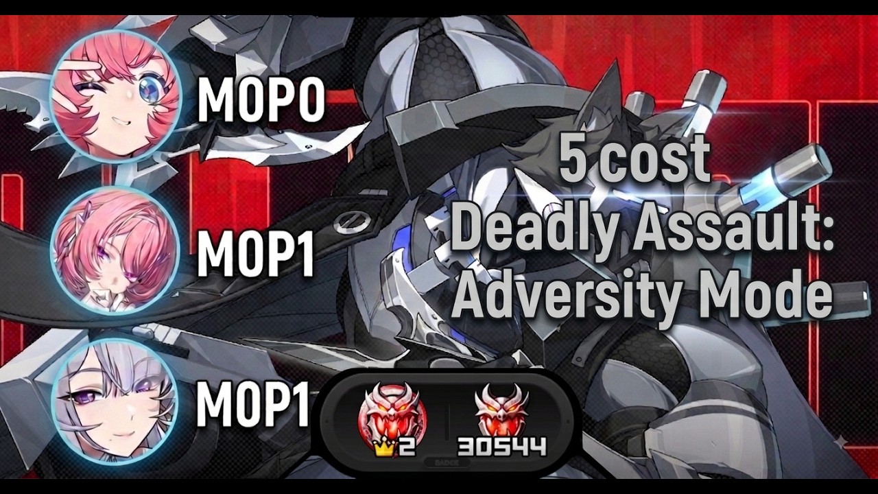 M0P0 Aria 5 cost 30.5k Sanguine Sweeper adversity | ft M0P1 Remielle + Velina | Deadly Assault 3.1.2