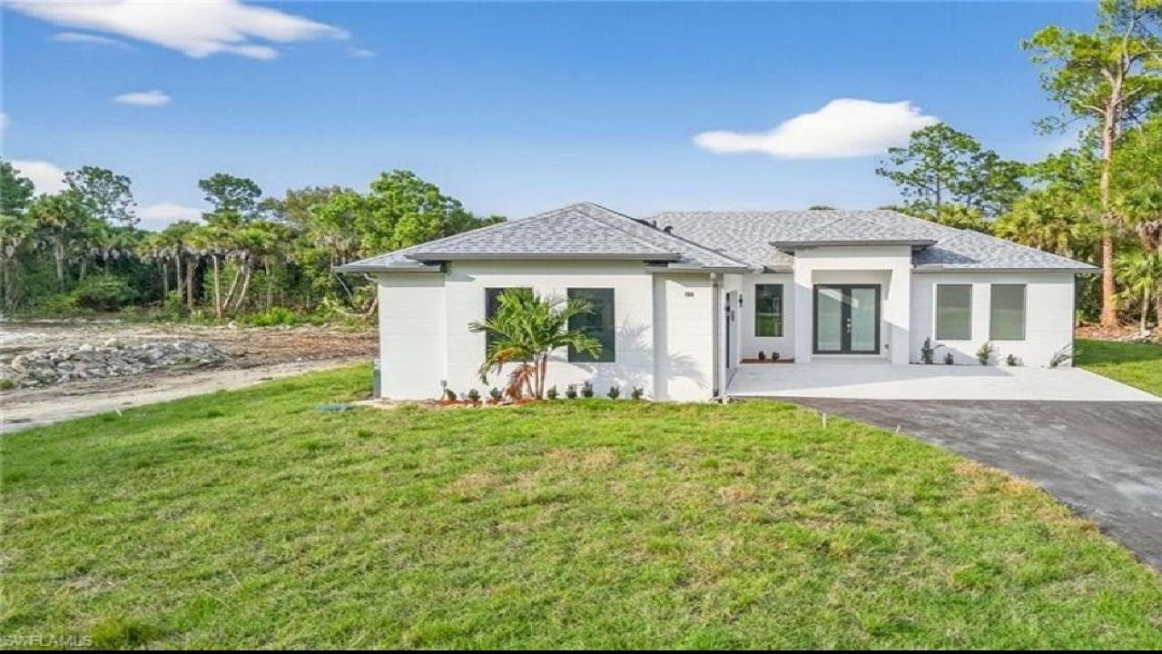 Golden Gate Estates 2026 Build | No HOA Naples Home on 2+ Acres | Under $600K