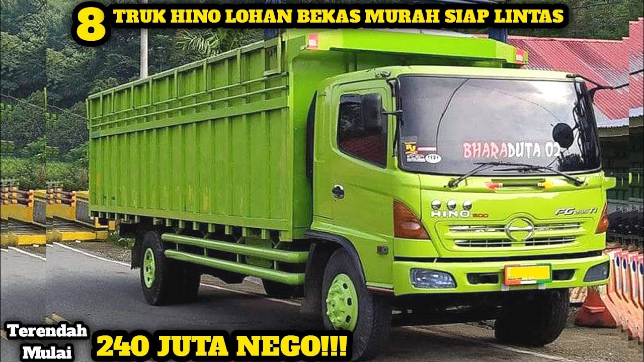 HARGA TRUK HINO LOHAN 500 BEKAS MULAI 240 JUTA NEGO || UPDATE TERBARU 2023 || JUAL BELI TRUK