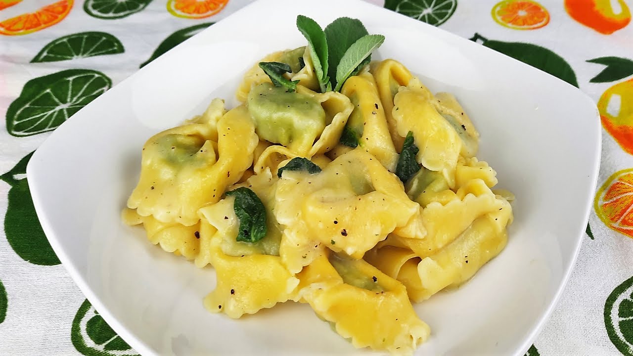 TORTELLINI CON BURRO E SALVIA - Una ricetta semplice alla portata di tutti!👍