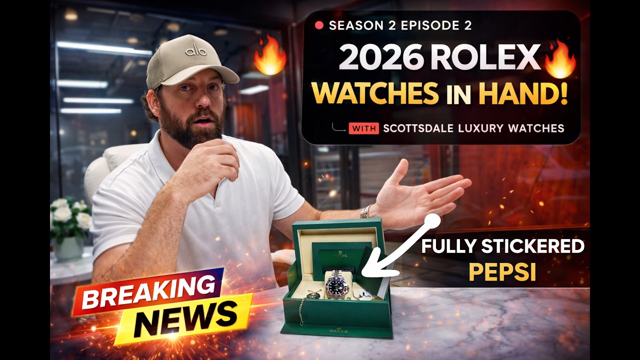 2026 Rolex Watches In Hand! Is the GMT-Master II “Pepsi” Really Getting Discontinued?