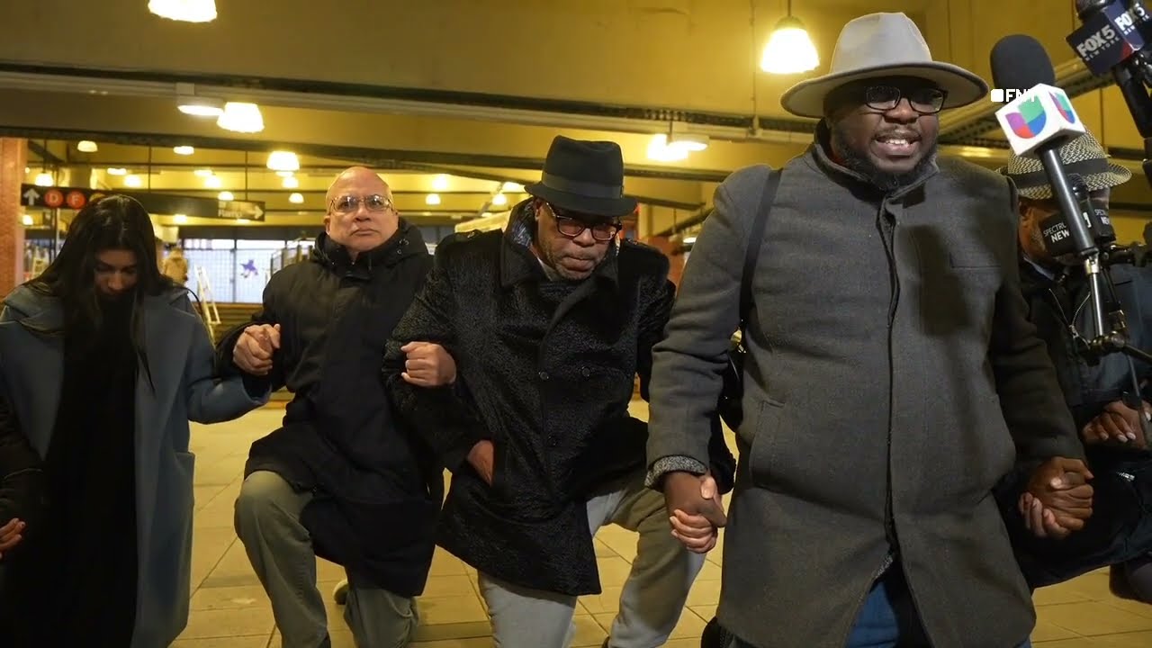 Vigil and Prayer held for Burned Alive Woman on NYC Subway