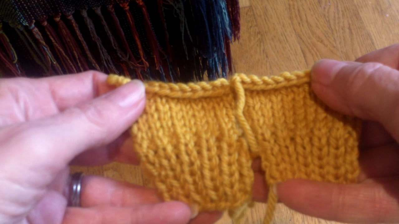 Ribbing Tension--Tip of the Week--02/16/18