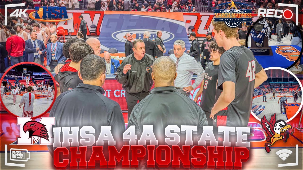 #1 BENET ACADEMY VS #6 MARIST||TWO RANKED IL TEAMS GOES AT IT||IHSA PLAYOFFS STATE FINAL||BALL UP TV