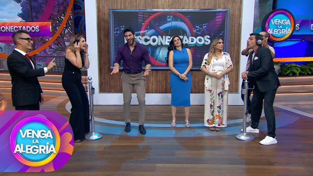 ¡Cantando a todo pulmón! Así jugaron Desconectados este jueves | Venga La Alegría