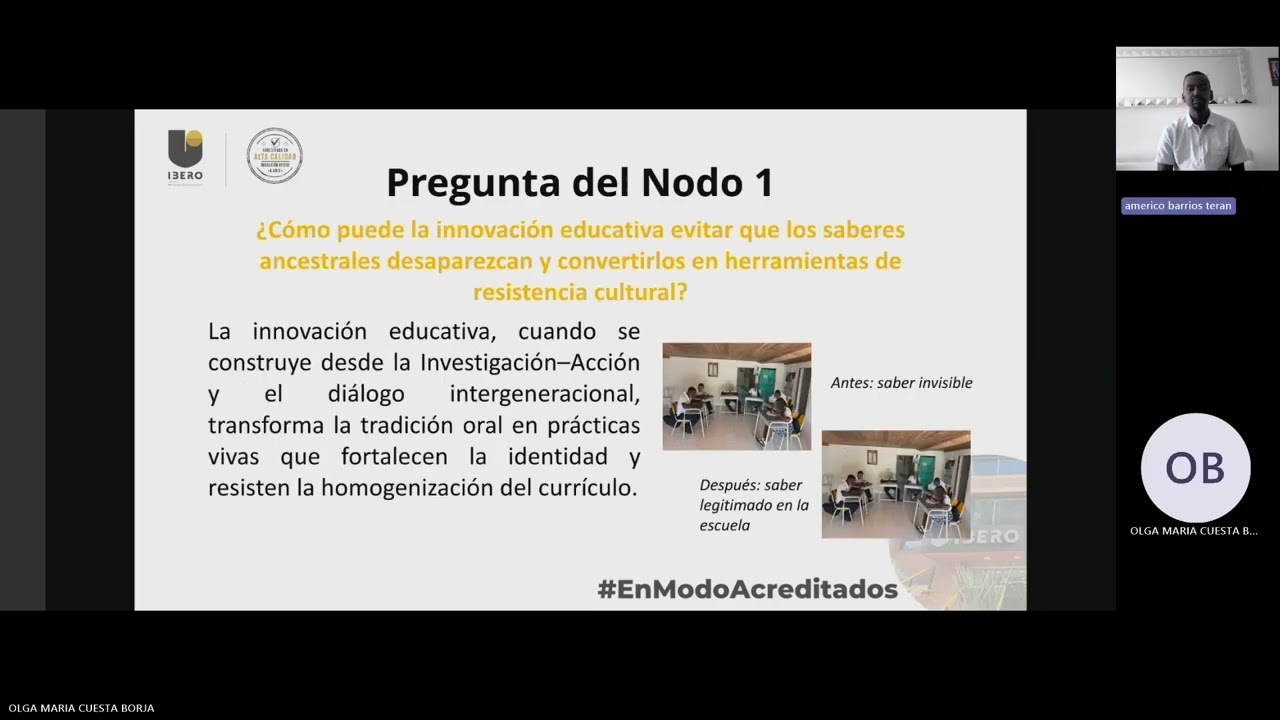 SIMPOSIO (2026) Nodo 1: Etnosaberes, raíces e identidades en diálogo